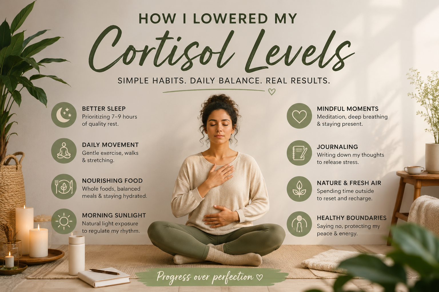 How I Lowered My Cortisol Levels